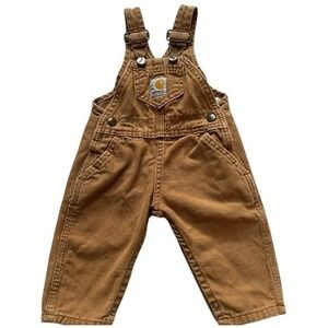 Vintage Carhartt Kids 2006 Canvas Overalls